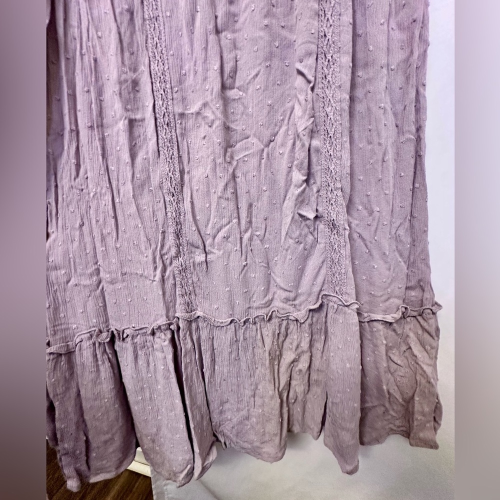 Knox Rose Dusty Lavender Maxi Slip Dress - Picture 3 of 4